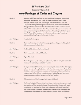 Amy Pottinger of Caviar and Crayons