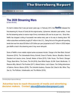The 2020 Streaming Wars by Steve Sternberg