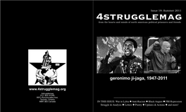 4Strugglemag from the Hearts and Minds of North American Political Prisoners and Friends