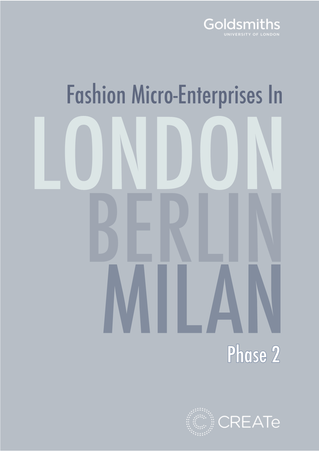 Fashion Micro-Enterprises In