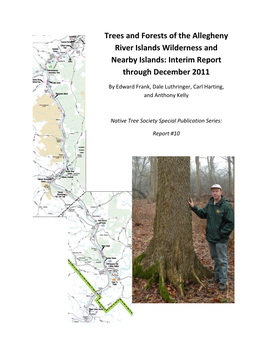 Trees and Forests of the Allegheny River Islands Wilderness and Nearby Islands: Interim Report Through December 2011