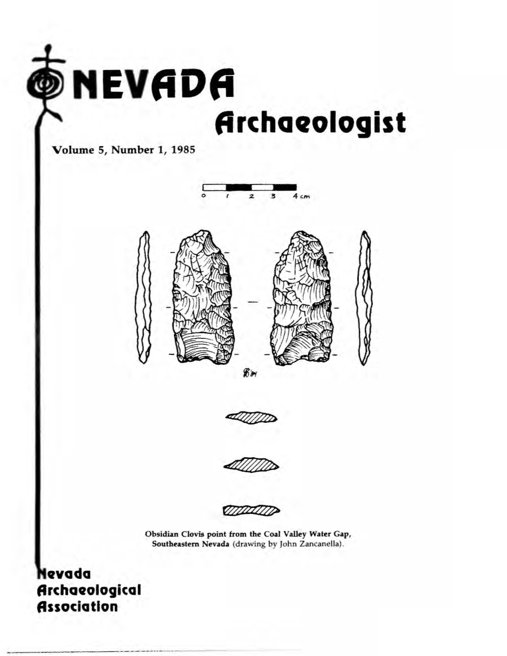 " Evfidfi Archaeologist Volume 5, Number 1, 1985