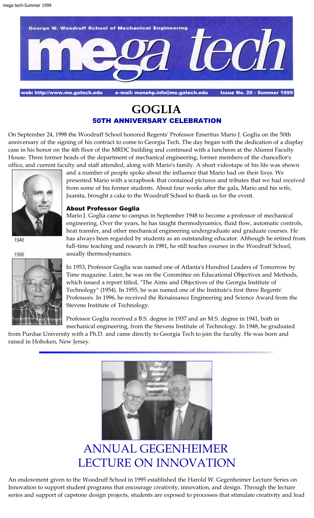 Goglia 50Th Anniversary Celebration