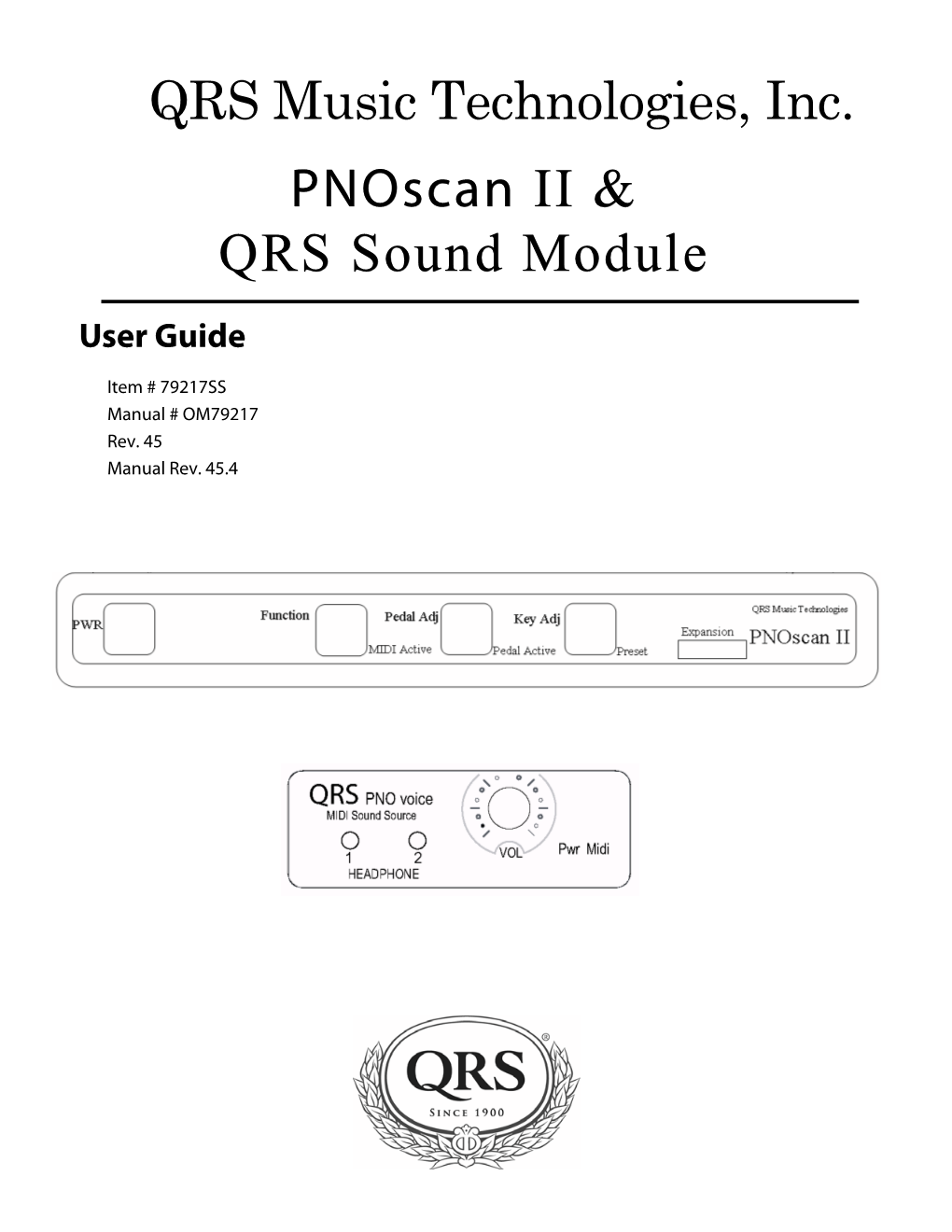 Pnoscan II & QRS Sound Module