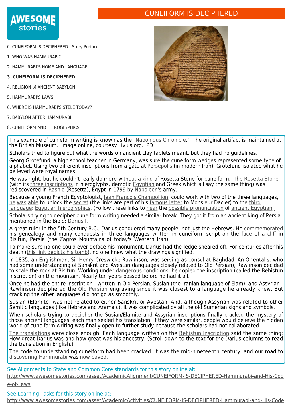 Hammurabi and His Code of Laws