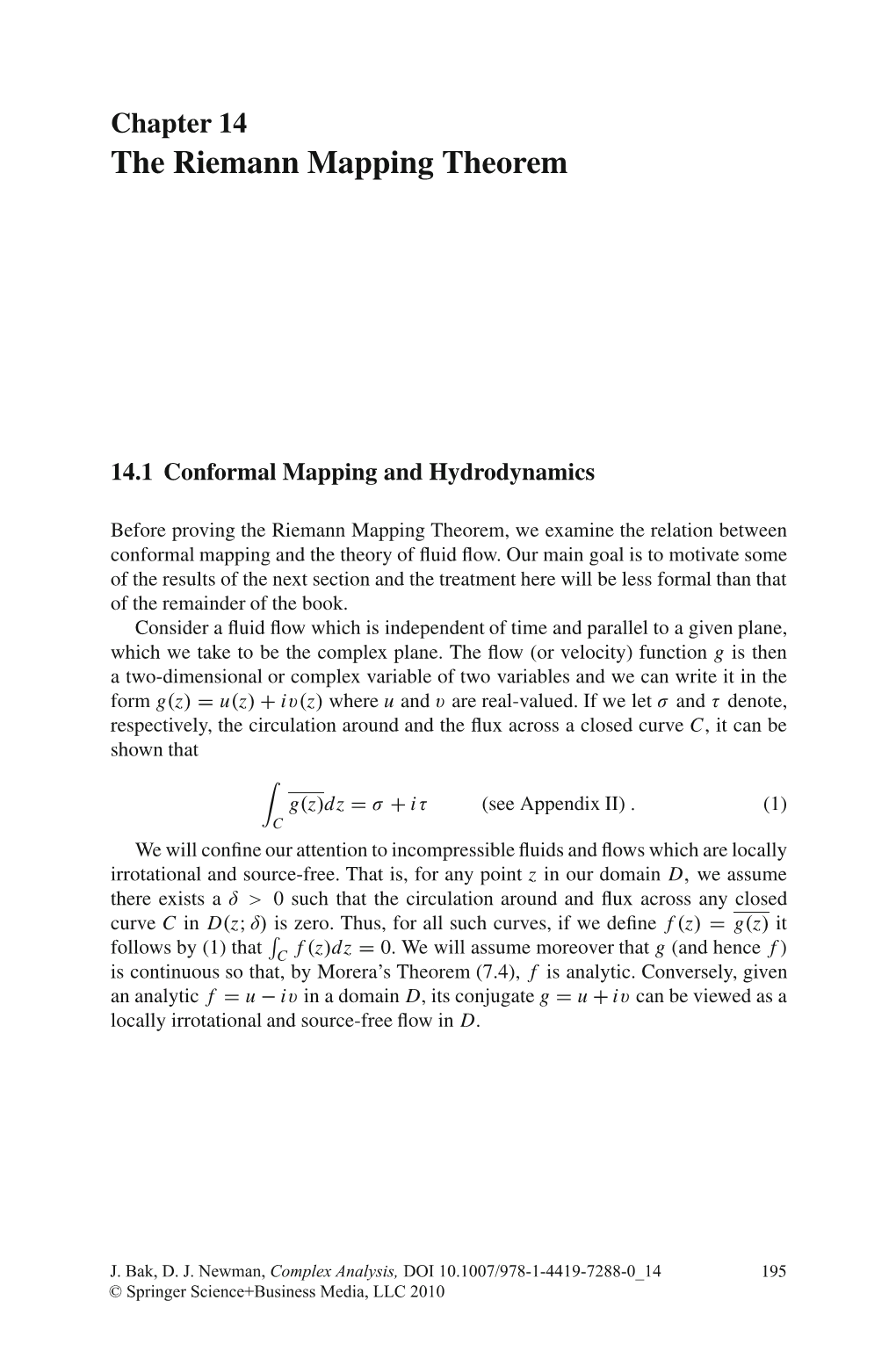 The Riemann Mapping Theorem