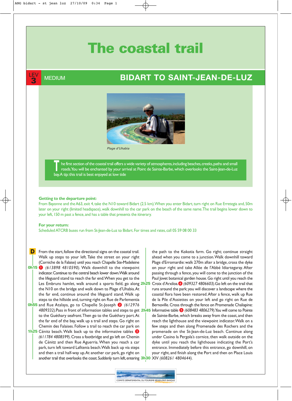 3 the Coastal Trail BIDART to SAINT-JEAN-DE-LUZ