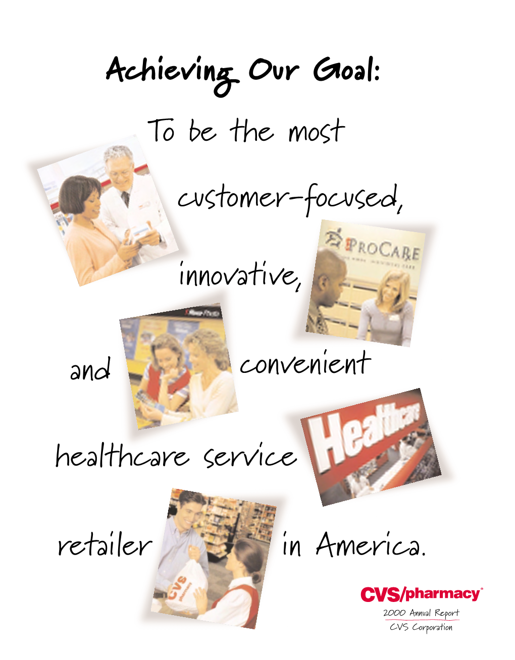 Retailer in America. Healthcare Service And