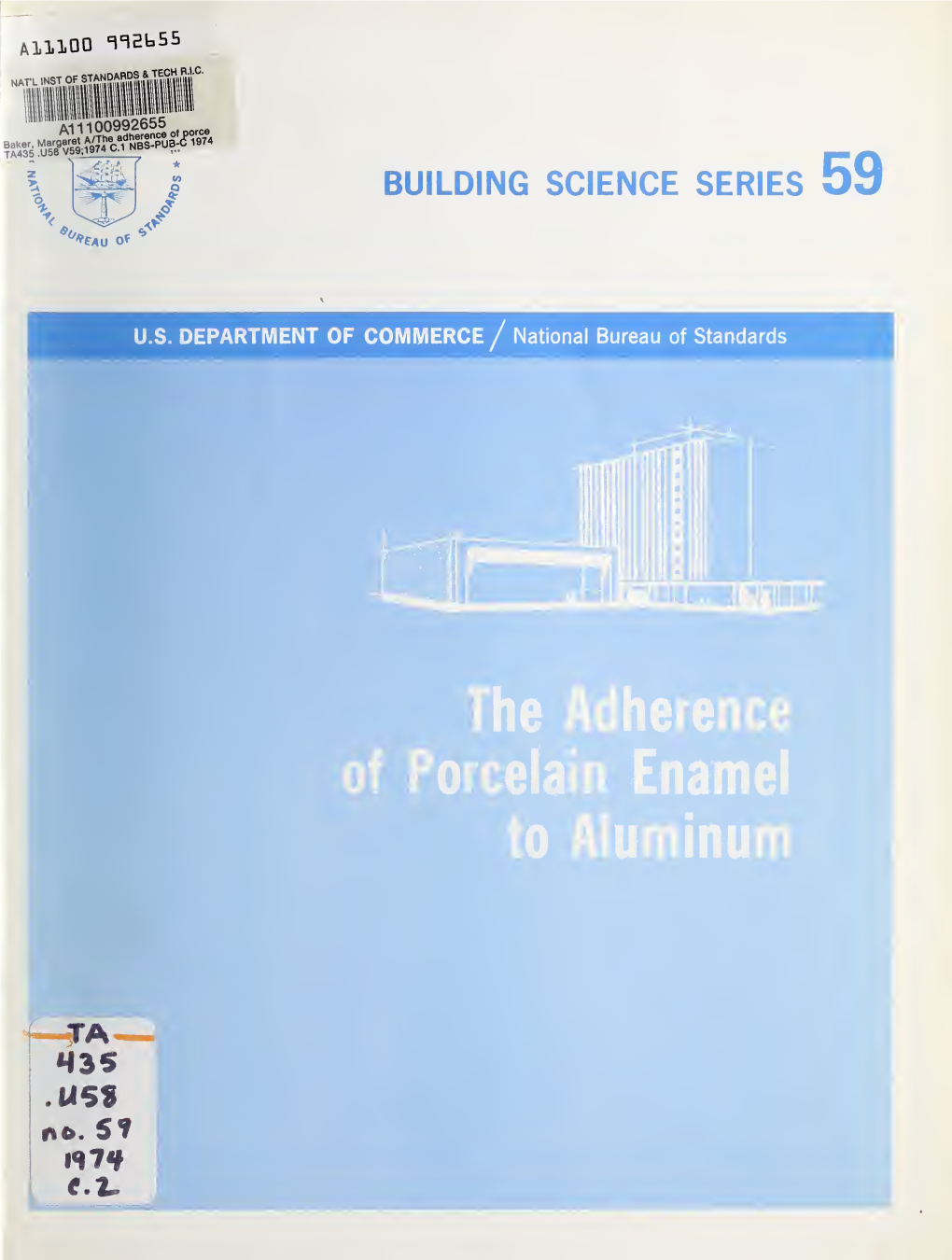 The Adherence of Porcelain Enamel to Aluminum