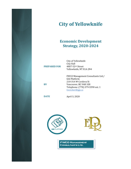 City of Yellowknife Economic Development Strategy 2020-2024