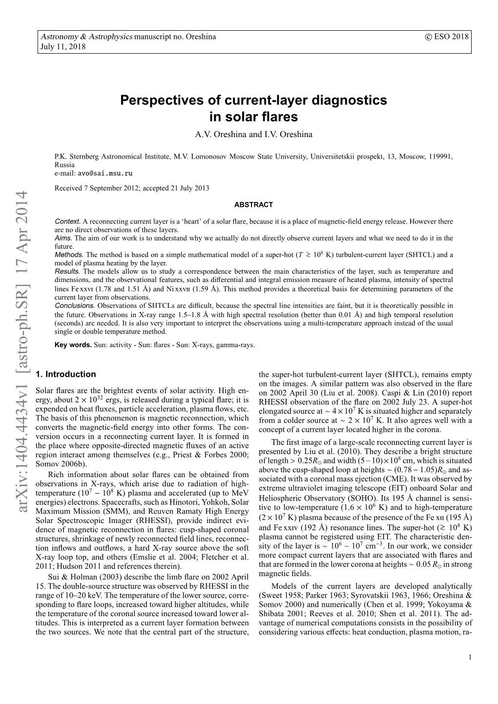 Perspectives of Current-Layer Diagnostics in Solar Flares