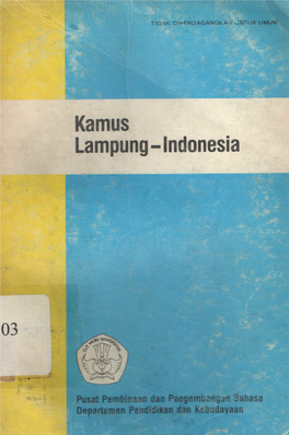 Kamus Lampungandonesia