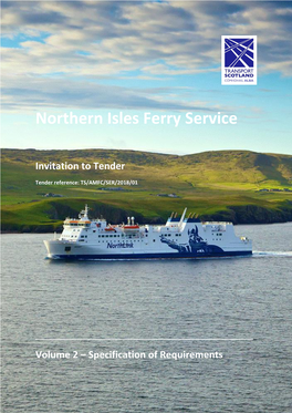 Northern Isles Ferry Service