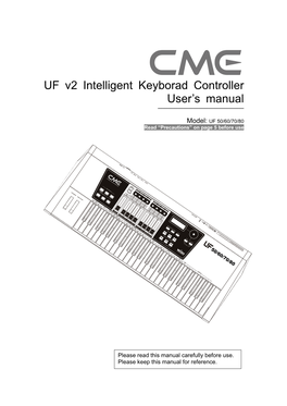 UF V2 Intelligent Keyborad Controller User's