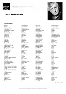 Jack Shepherd