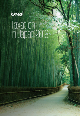 Taxation in Japan 2019