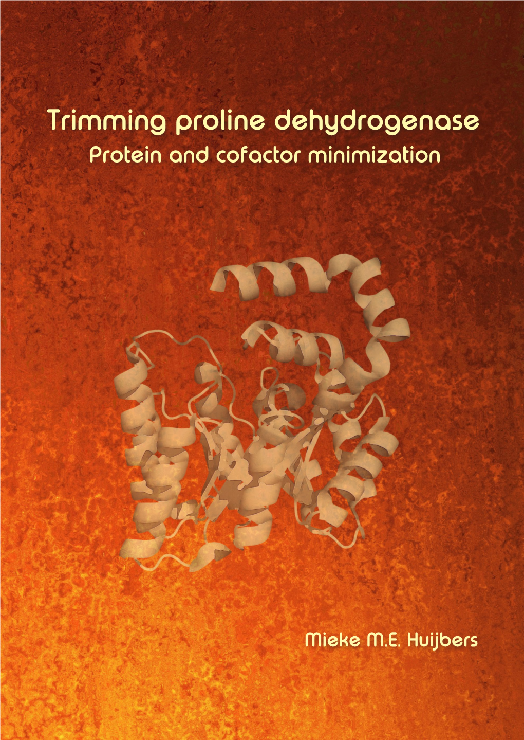 Trimming Proline Dehydrogenase: Protein and Cofactor Minimization 182 Pages