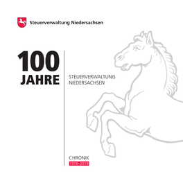 Steuerverwaltung Niedersachsen Chronik 100 Jahre Steuerverwaltung Niedersachsen