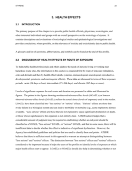 Toxicological Profile for Styrene