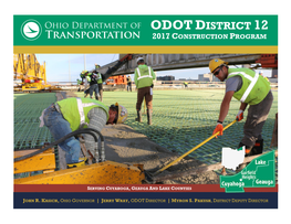 Odot District 12 2017 Construction Program
