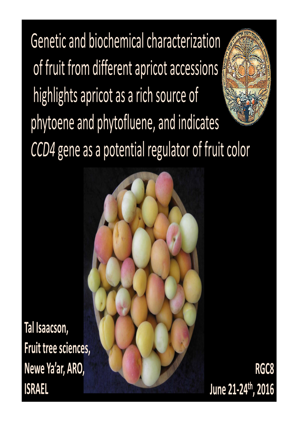 Isaacson Carotenoid in Apricot RGC8