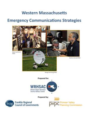 Western Massachuses Emergency Communicaons Strategies
