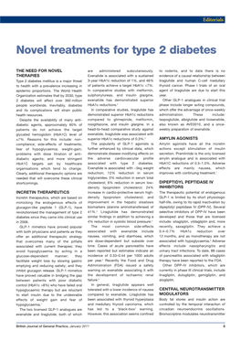 Novel Treatments for Type 2 Diabetes