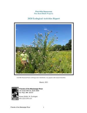 2020 Ecological Activities Report