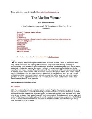 The Muslim Woman