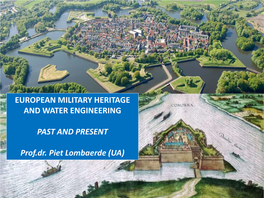 European Military Heritage and Water Engineering Past