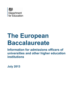 European-Baccalaureate.Pdf
