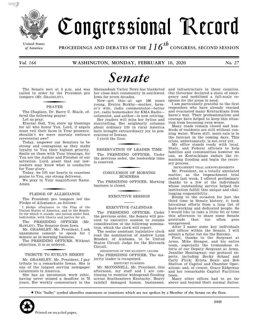 Senate Section (PDF 510KB)