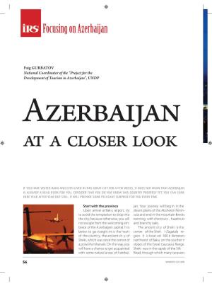 Focusing on Azerbaijan