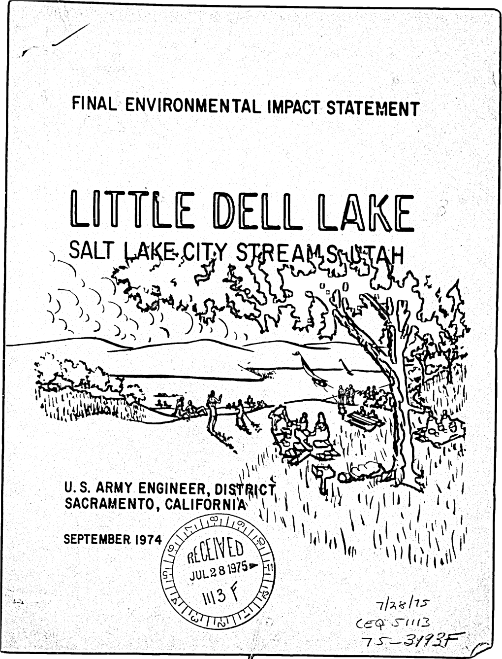 Little Dell Lake, Salt Lake City Streams, Utah