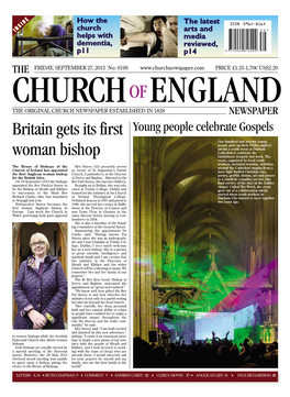 Britain Gets Its First Woman Bishop