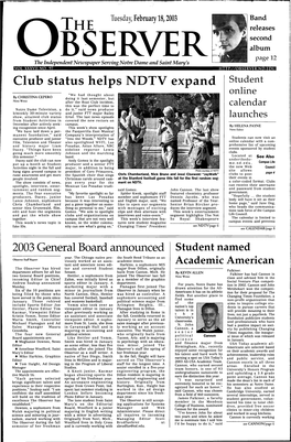 Club Status Helps NDTV Expand Student