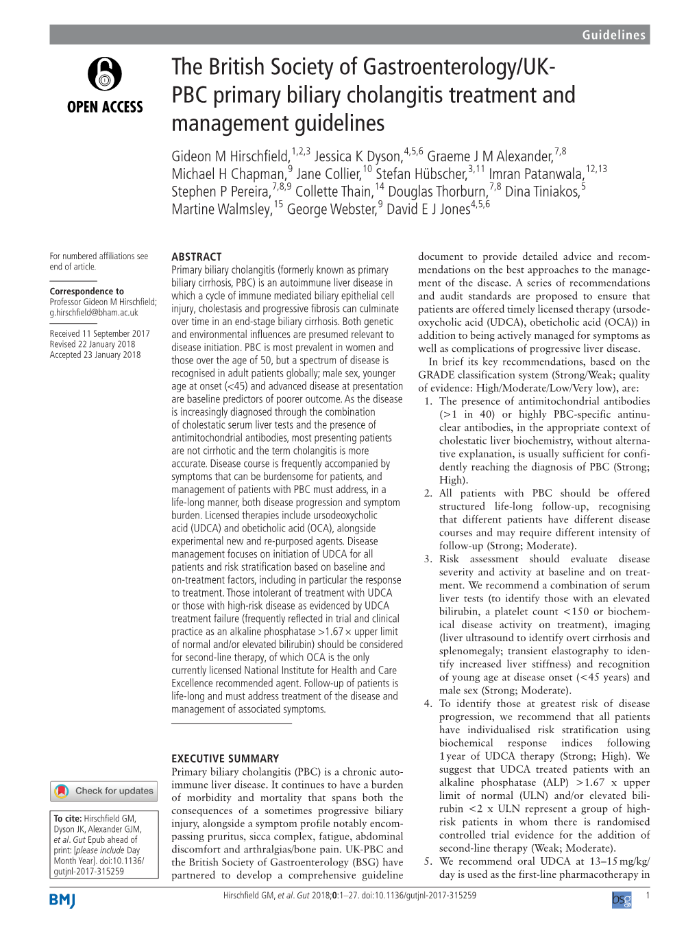 PBC Primary Biliary Cholangitis Treatment and Management