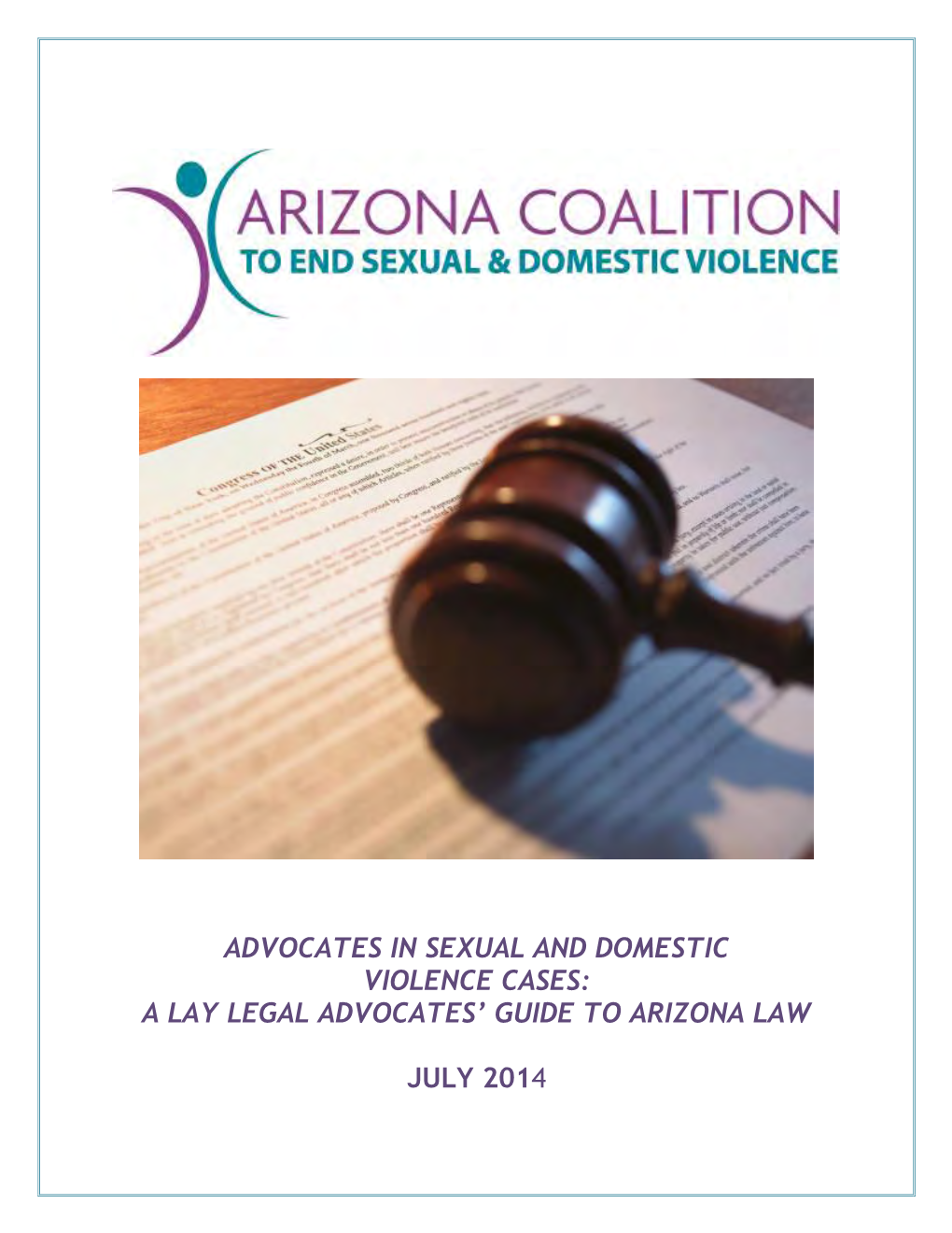 Lay Legal Advocacy Manual