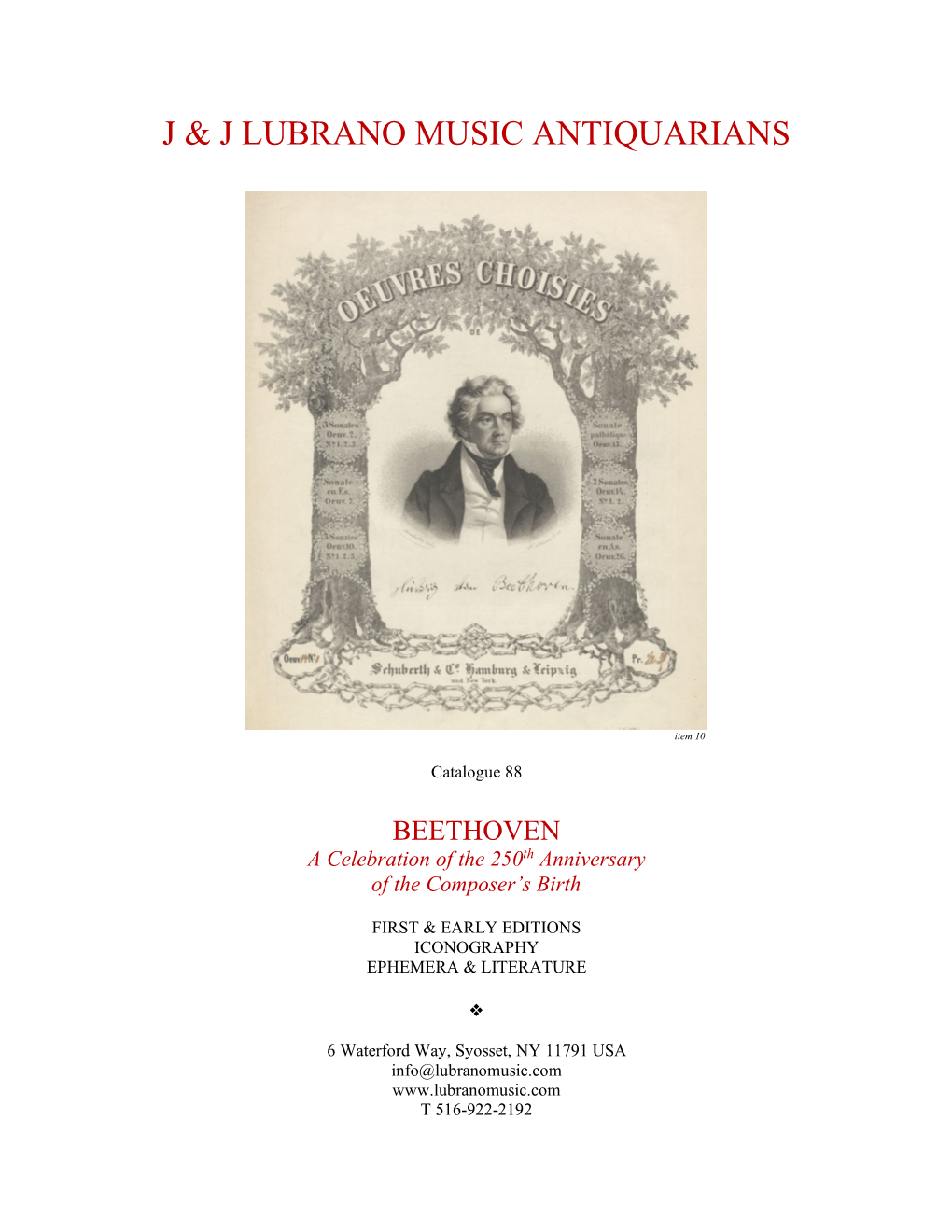 Beethoven-Catalogue.Pdf