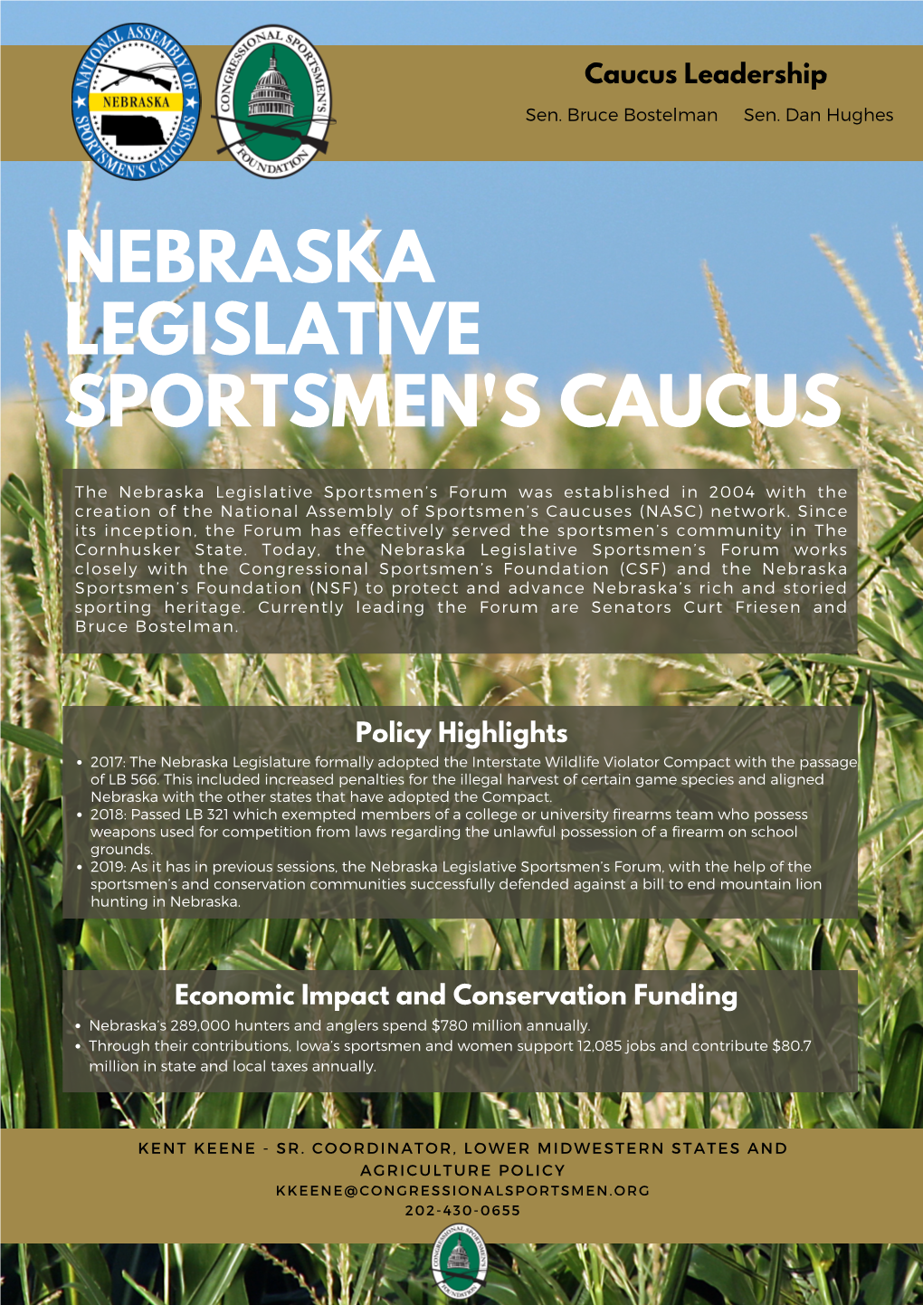 Nebraska State Caucus Fact Sheet