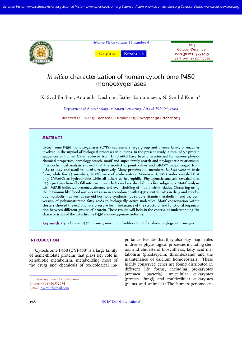 In Silico Characterization of Human Cytochrome P450 Monooxygenases