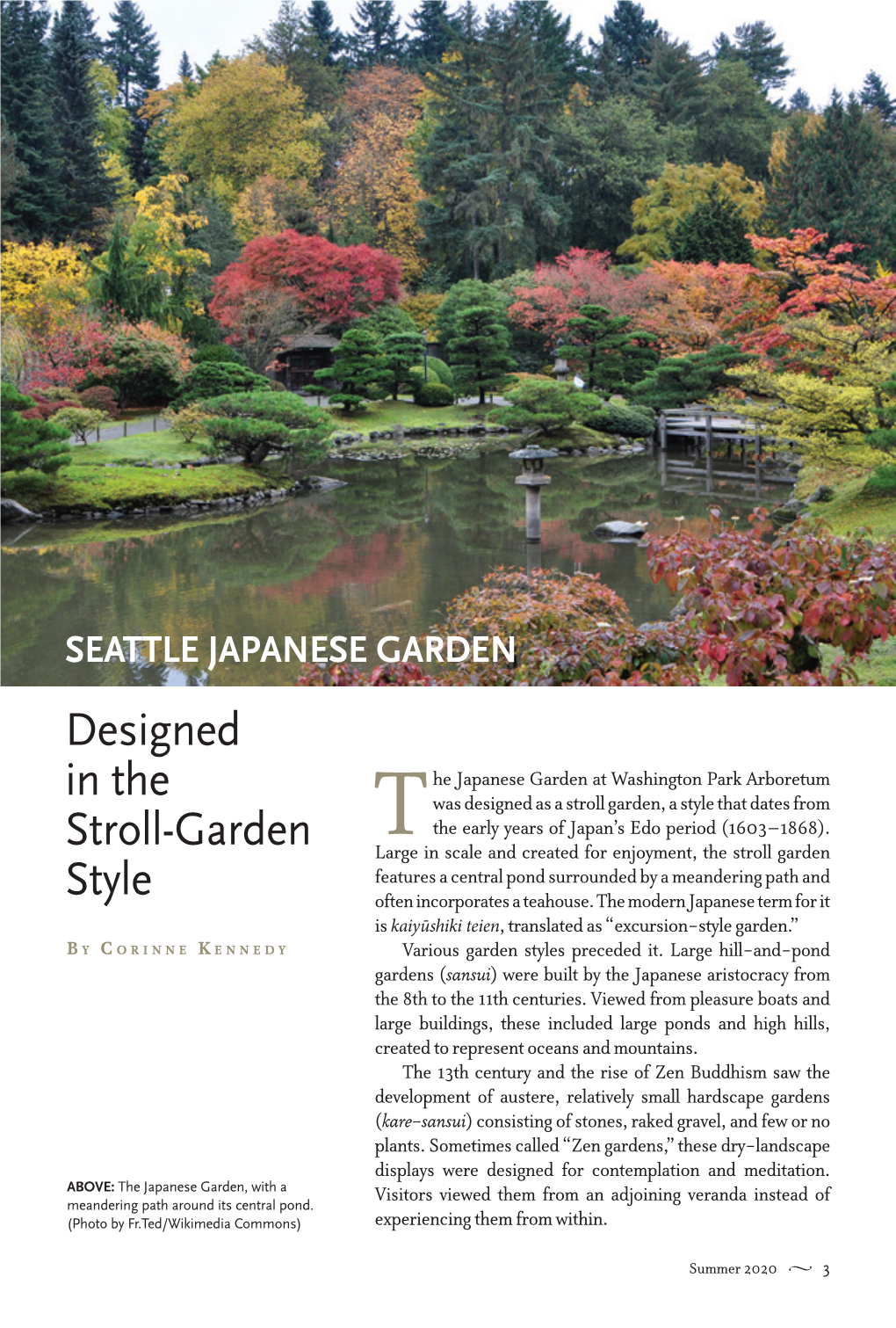 Seattle Japanese Garden: Designed in the Stroll-Garden Style