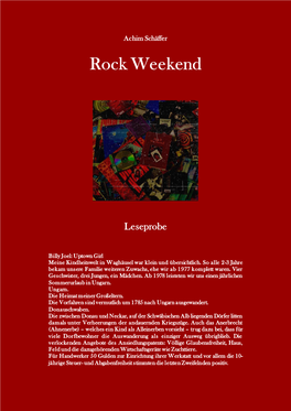 Rock Weekend