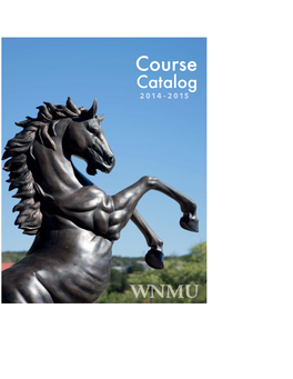 University Catalog for 2014-2015