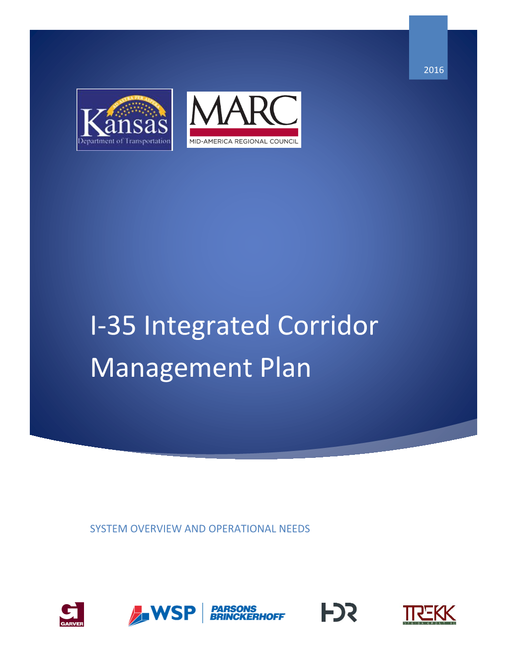 I-35 Integrated Corridor Management Plan