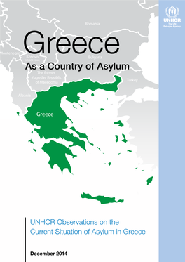Greece As a Country of Asylum, December 2009