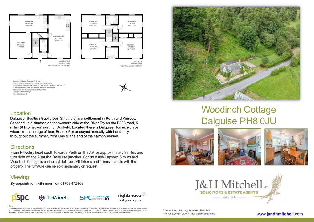 Woodinch Cottage Dalguise PH8