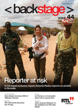 Reporter at Risk in Her Latest Exclusive Report, Antonia Rados Reports on Pirates in Somalia
