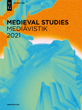 Medieval Studies Mediävistik 2021
