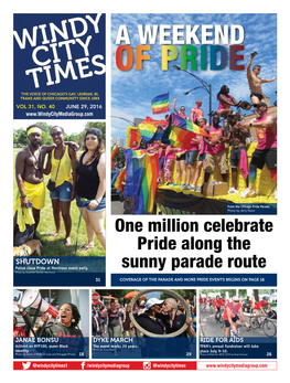 One Million Celebrate Pride Along the Sunny Parade Route
